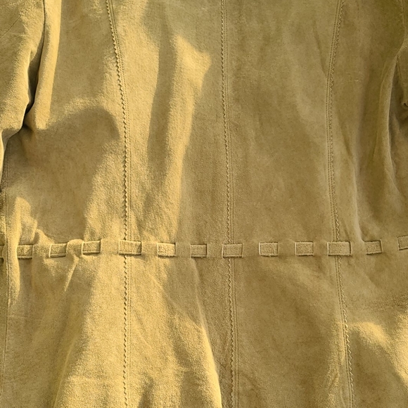 Green suede jacket - Picture 10 of 10